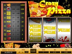 Crazy Pizza 1 Line slots